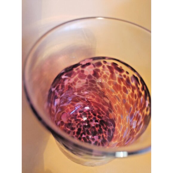 Murano Hand Blown Glass Water Tumbler/Vase 5" Tall 1960's - Picture 10 of 14